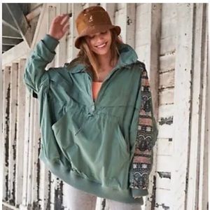 Free People Movement She Fly Jacket Embroidered